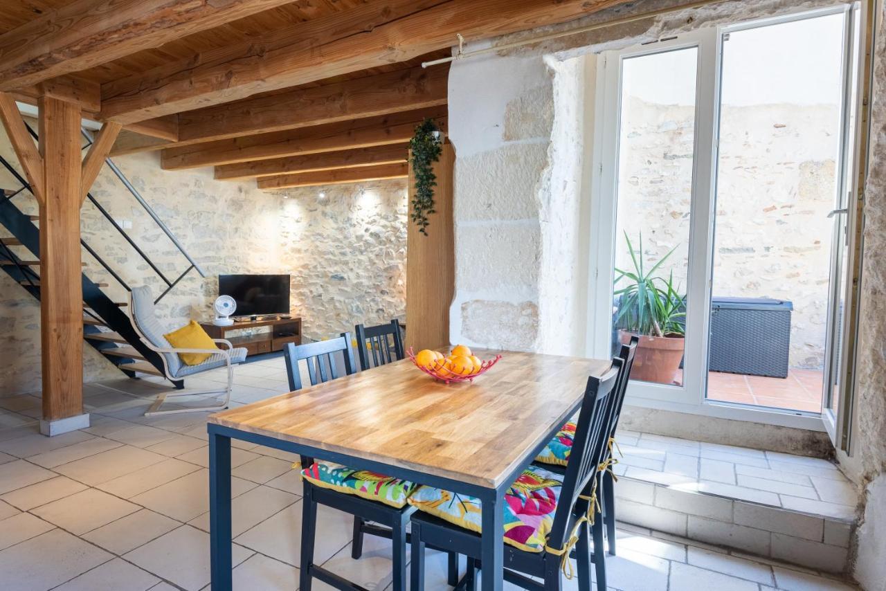 Le Pandora, Proche Tour Magne, Parking Et Terrasse Appartement Nîmes Buitenkant foto